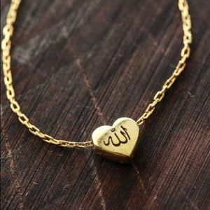 Allah Necklace-Gold Allah Necklace-Islamic